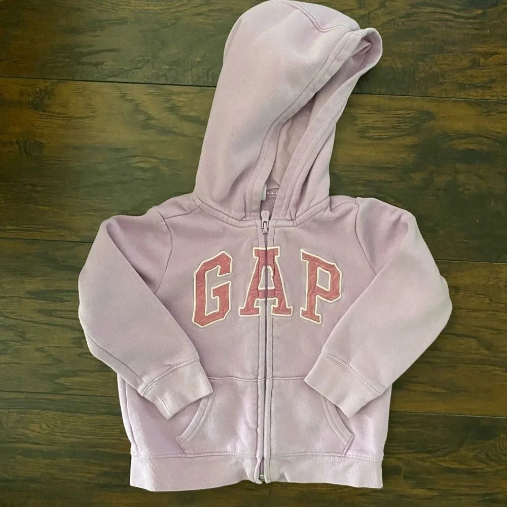 baby GAP, Girls, 2-piece Sweatsuit, Purple, Size 4